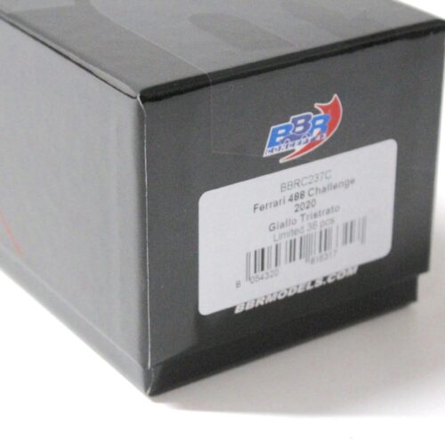 1:43 BBR Ferrari 488 Challenge EVO 2020 Giallo Tristrato Limited 36 pcs.