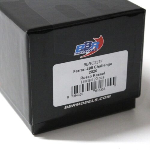 1:43 BBR Ferrari 488 Challenge EVO 2020 Rosso Kessel red Limited 20 pcs.