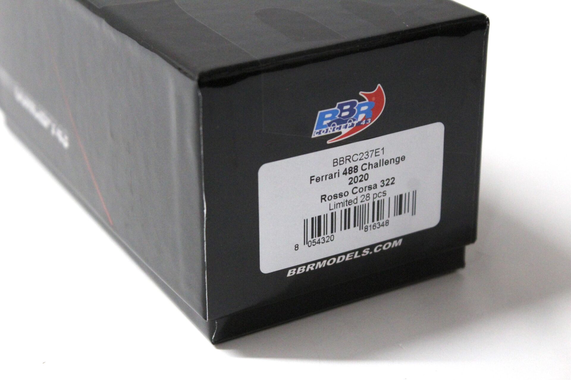 1:43 BBR Ferrari 488 Challenge EVO 2020 Rosso Corsa 322/ Carbon roof Limited 28 pcs.