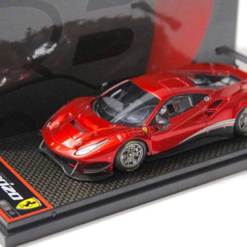 1:43 BBR Ferrari 488 GT3 - 2020 Rosso Fuoco red - Limited 49 pcs. - Image 1