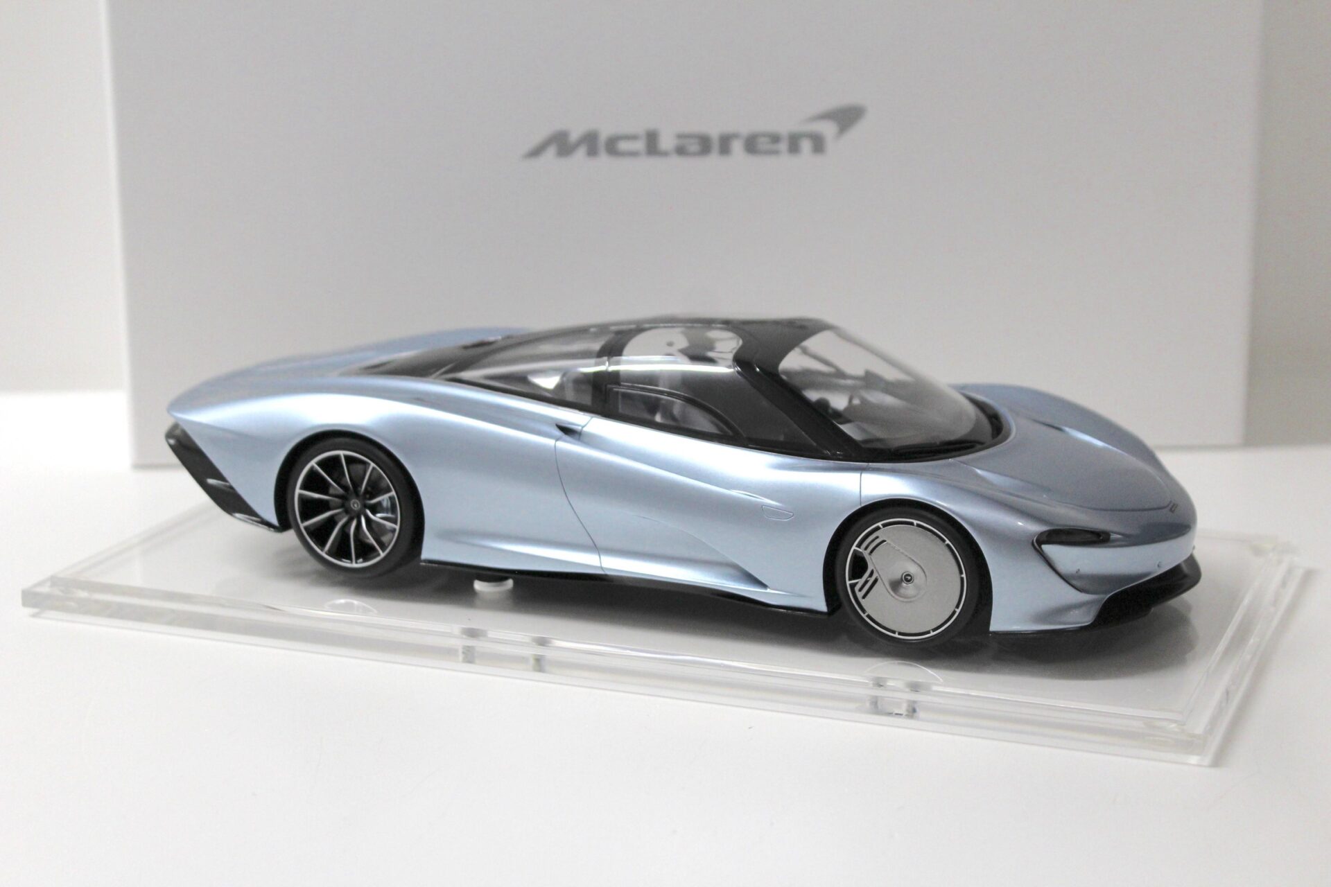 1:18 True Scale TSM McLaren Speedtail 2019 Liquid crystal DEALER VERSION