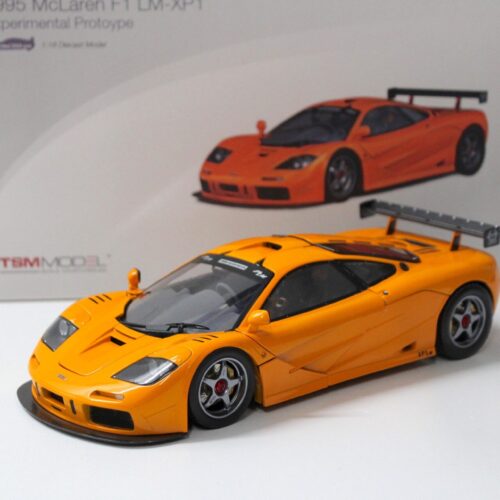 1:18 True Scale TSM 1995 McLaren F1 LM-XP1 Experimental Prototype orange Diecast