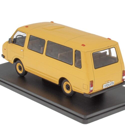1:24 Hachette East Legendary RAF-22038 Van Bus yellow 1976 - Image 2