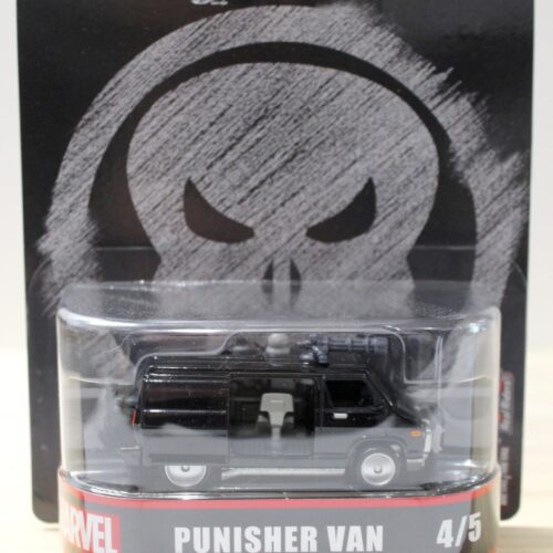 1:64 Hot Wheels Retro Entertainment MARVEL Punisher Van black
