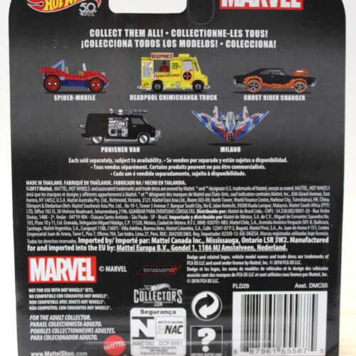 1:64 Hot Wheels Retro Entertainment MARVEL Punisher Van black