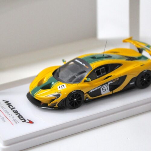 1:43 True Scale TSM McLaren P1 GTR Geneva Motor Show 2015 yellow #51