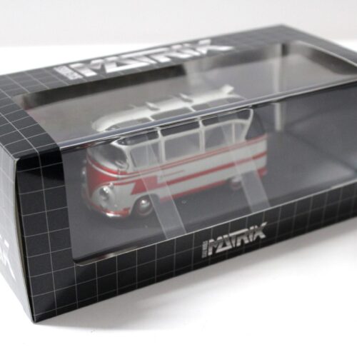 1:43 Matrix VW Auwärter T1 Carlux white/ red