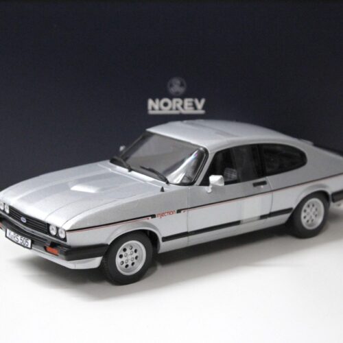 1:18 Norev Ford Capri 2.8i Injection Coupe 1983 silver Limited 150 pcs.