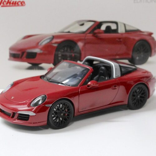 1:18 Schuco Porsche 911 (991.1) Carrera 4 GTS Targa Karmin red