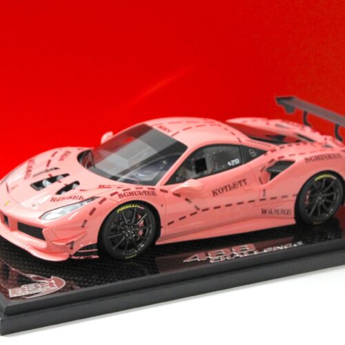 1:18 BBR Ferrari 488 Challenge Rolex 24h Daytona 2018 Gloss pink - Limited 10 pcs.