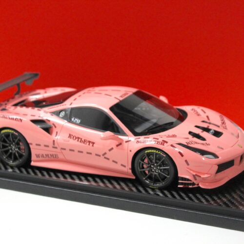 1:18 BBR Ferrari 488 Challenge Rolex 24h Daytona 2018 Gloss pink - Limited 10 pcs.
