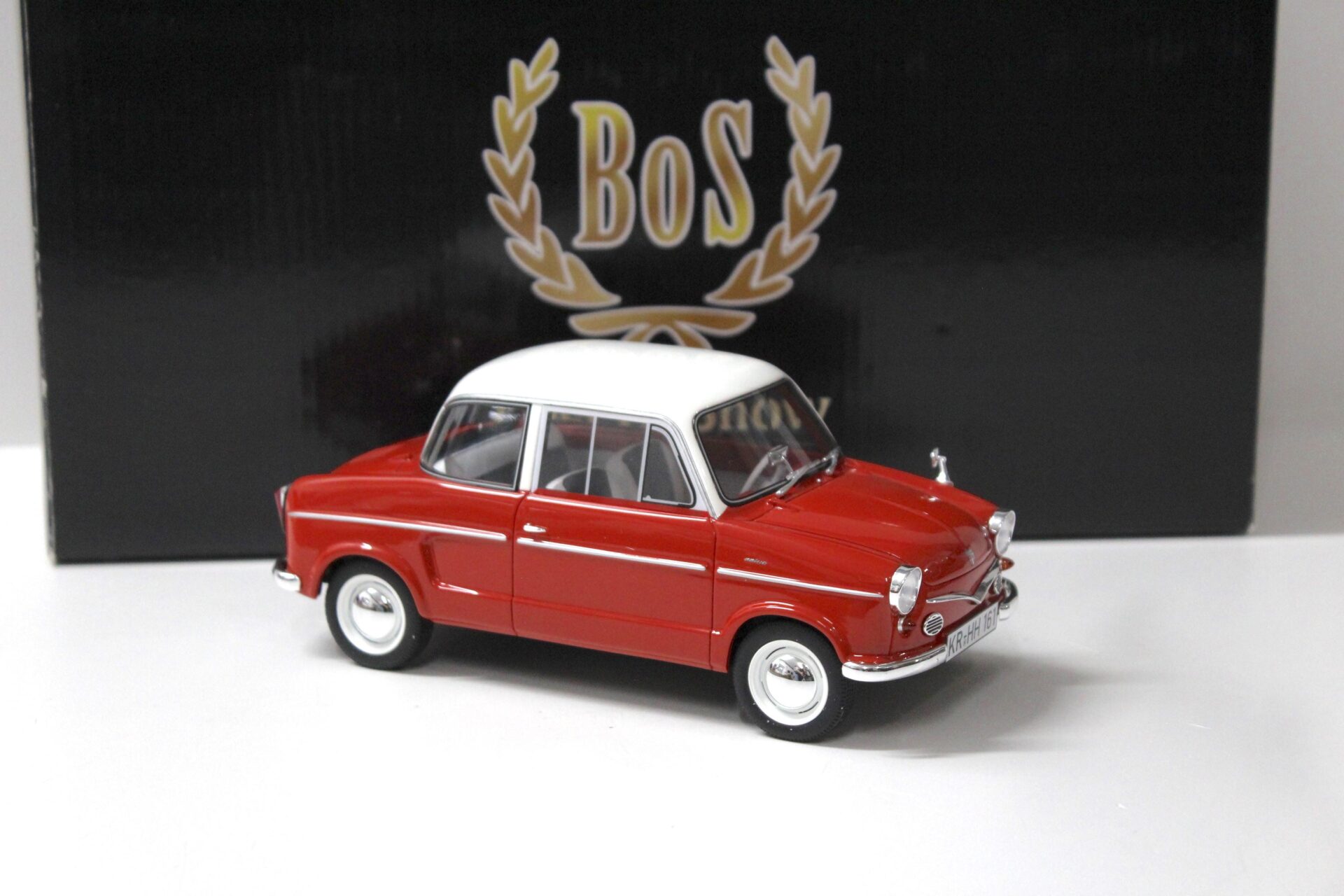 1:18 BOS NSU Prinz III red/ white 1961
