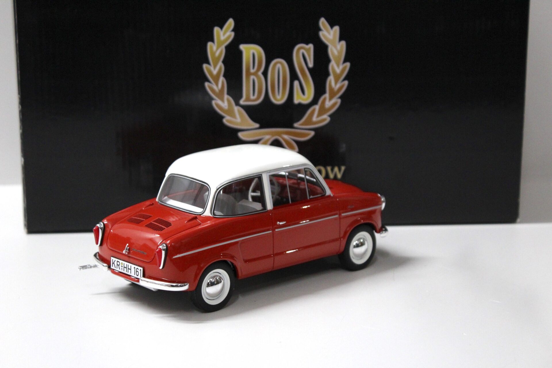 1:18 BOS NSU Prinz III red/ white 1961