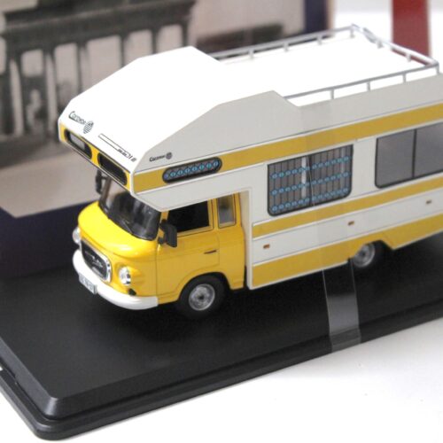 1:43 IST Models Barkas B1000 Wohnmobil 1973 yellow/ white