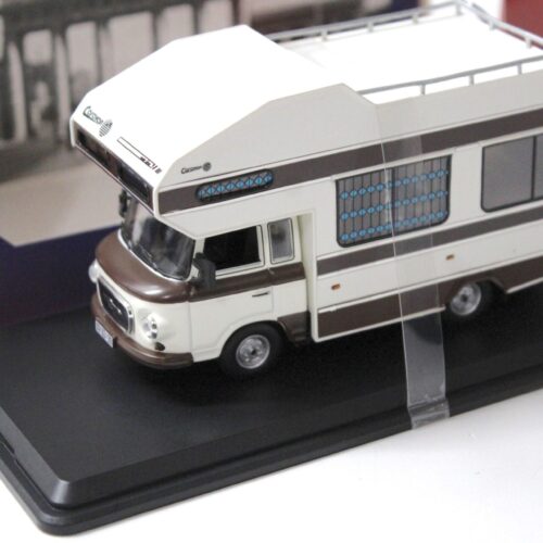 1:43 IST Models Barkas B1000 Wohnmobil 1973 white/ brown
