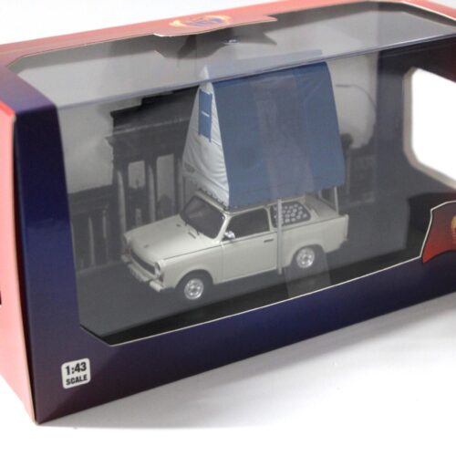 1:43 IST Models 1980 Trabant 601S Limousine Camping grey/ blue