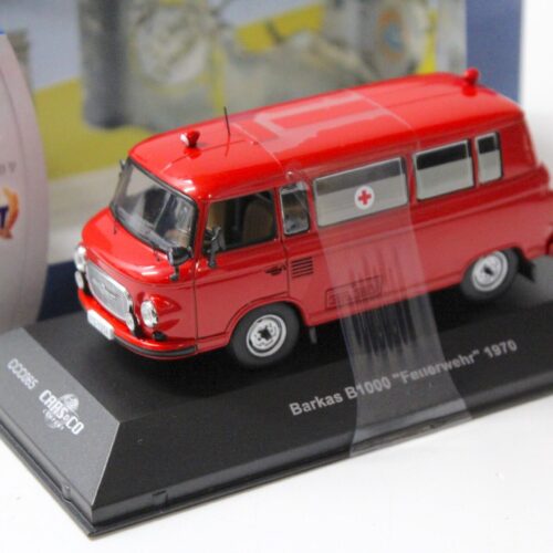 1:43 Cars&Co IST Barkas B1000 Van Feuerwehr 1970 red