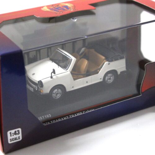 1:43 IST Models Trabant Tramp Cabrio 1978 white