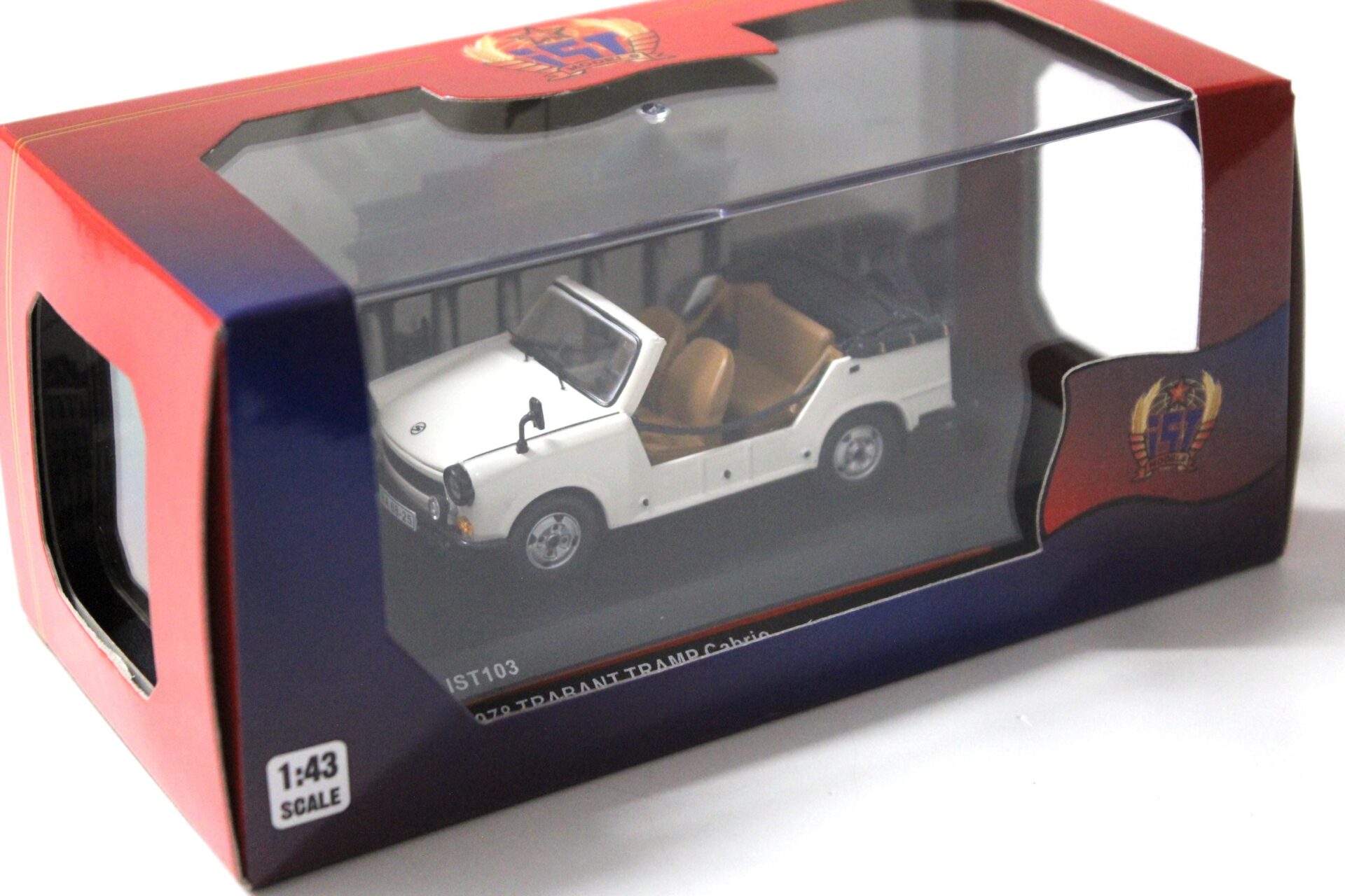 1:43 IST Models Trabant Tramp Cabrio 1978 white