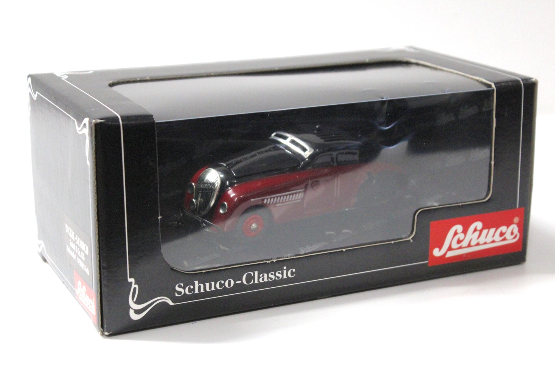 Schuco-Classic 01063 Kommando-Auto 2000 dark red/ black