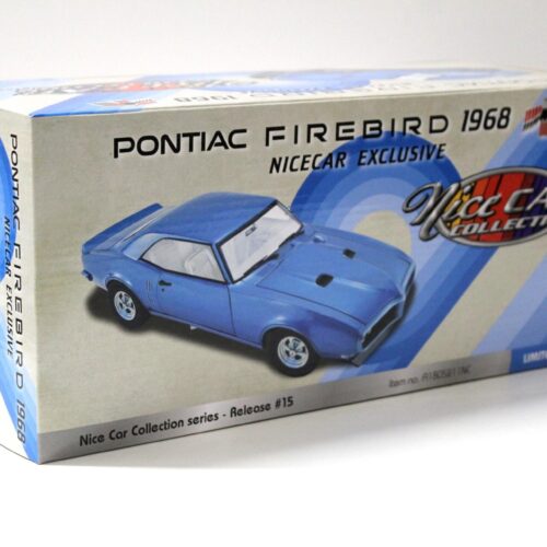 1:18 ACME 1968 Pontiac Firebird Lucerne blue *NICE CAR* Limited 120 pcs.
