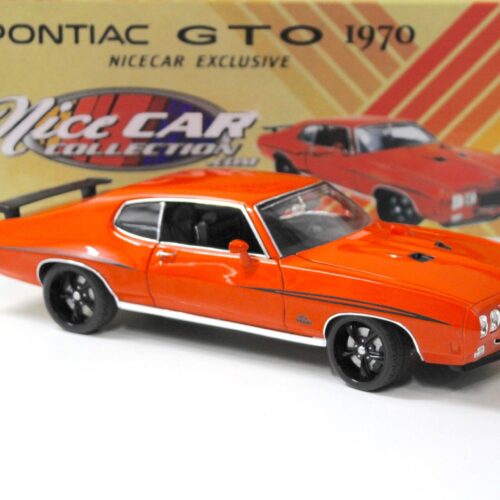 1:18 ACME 1970 Pontiac GTO Coupe orange/ black wheel *NICE CAR* Limited 120 pcs.