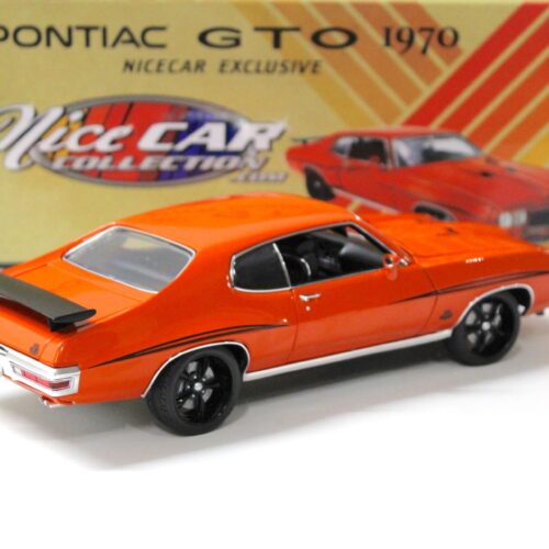 1:18 ACME 1970 Pontiac GTO Coupe orange/ black wheel *NICE CAR* Limited 120 pcs.