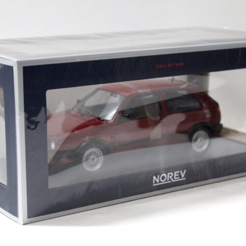 1:18 Norev VW Golf 2 GTI MK2 dark red metallic 1990 - Image 4