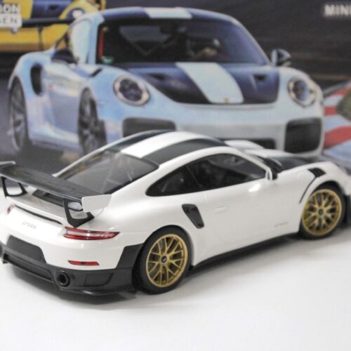 1:18 Minichamps Porsche 911 (991.2) GT2 RS Weissach Package 2018 white