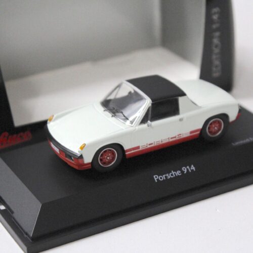 1:43 Schuco Porsche 914 2.0 "Creamsicle" white/ red