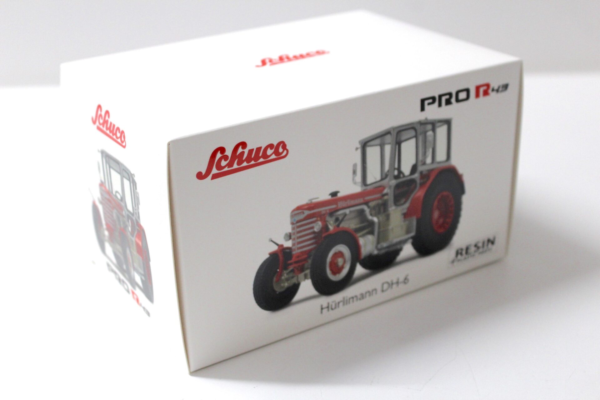 1:43 Schuco PRO.R43 Hürlimann DH-6 Traktor red %%%