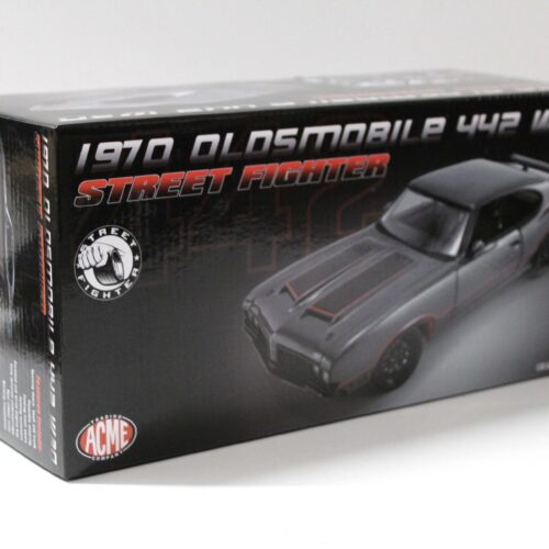 1:18 ACME 1970 Oldsmobile 442 W-30 Street Fighter grey metallic/ red