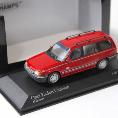 1:43 Minichamps Opel Kadett E Caravan 1989 Magma red - Image 1