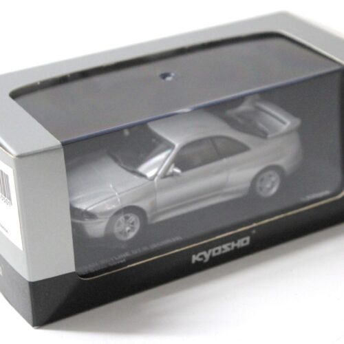 1:43 Kyosho Nissan Skyline GT-R R33 (BCNR33) 1997 Sonic silver