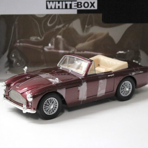 1:18 WhiteBox Aston Martin DB2-4 Mark III Convertible dark red 1958