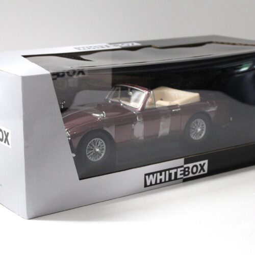 1:18 WhiteBox Aston Martin DB2-4 Mark III Convertible dark red 1958