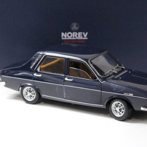 1:18 Norev Renault 12 TS dark blue 1973 - Image 2