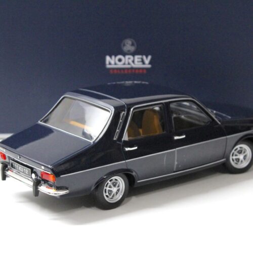 1:18 Norev Renault 12 TS dark blue 1973 - Image 3