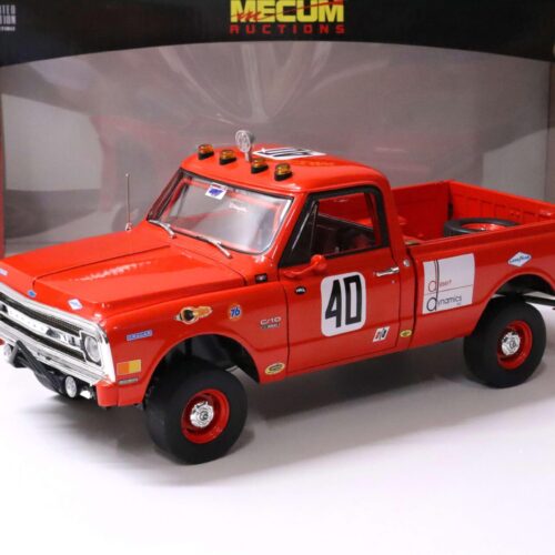 1:18 Highway61 Chevrolet C10 Baja 1000 Truck Pick-Up #40 red 1969