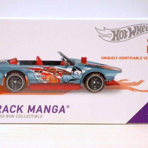 1:64 Hot Wheels ID Series 2021 Track Manga blue metallic