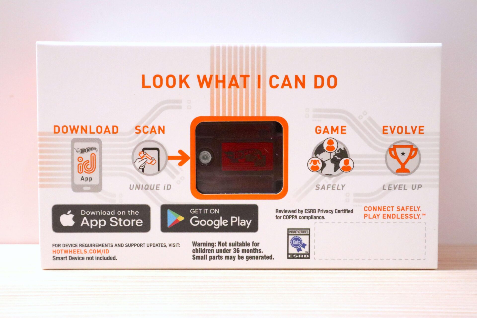 1:64 Hot Wheels ID Series 2021 Ford RS200 Dare Devils silver