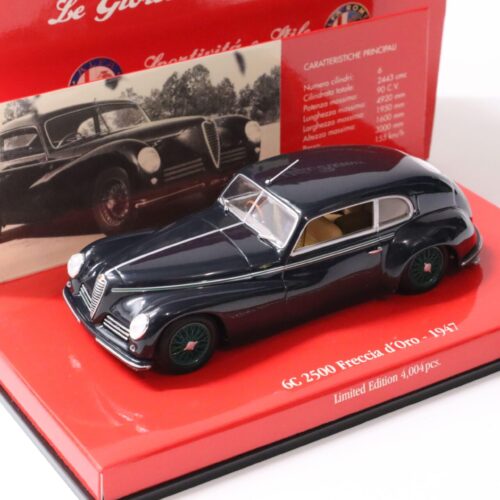 1:43 Minichamps Alfa Romeo 6C 2500 Freccia dÂ´Oro 1947 dark blue
