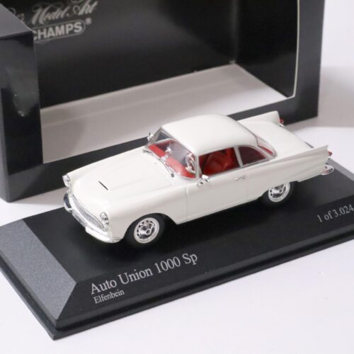 1:43 Minichamps Auto Union 1000 Sp closed Top 1958 Elfenbein white