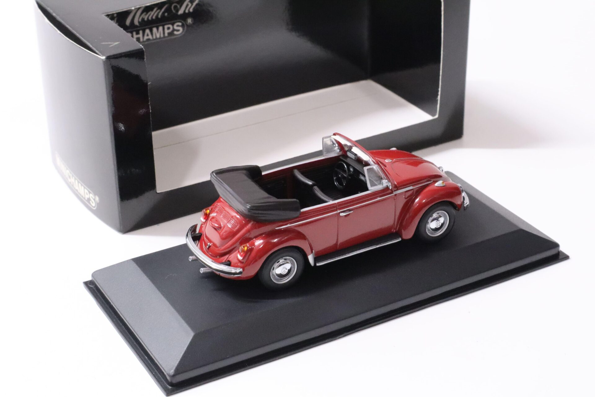 1:43 Minichamps VW Käfer 1302 Cabriolet 1970 Iberisch red