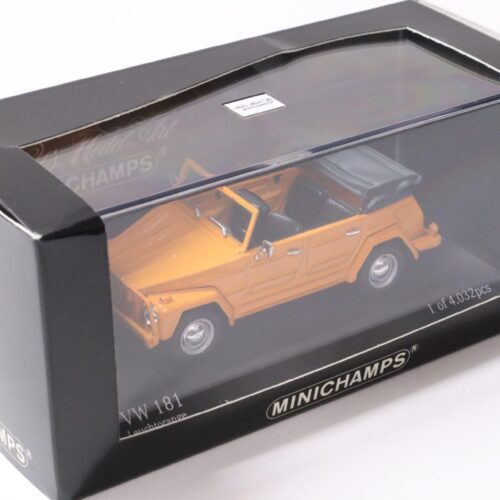 1:43 Minichamps VW 181 Kübelwagen 1969-79 Leucht orange