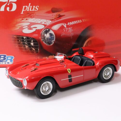 1:18 BBR Ferrari 375 Plus Test / Stradale 1954 red Die-Cast/ openings
