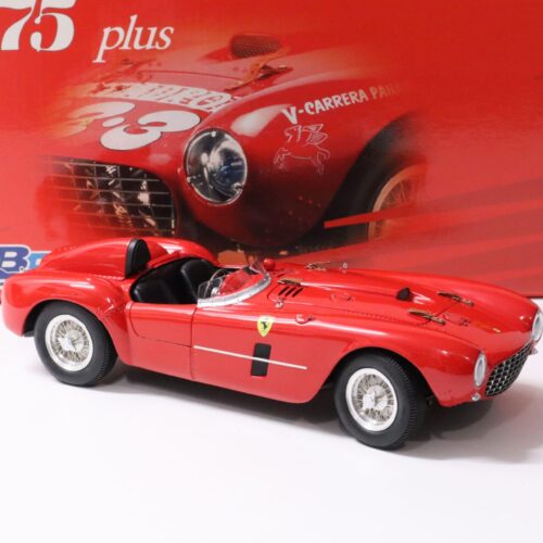 1:18 BBR Ferrari 375 Plus Test / Stradale 1954 red Die-Cast/ openings