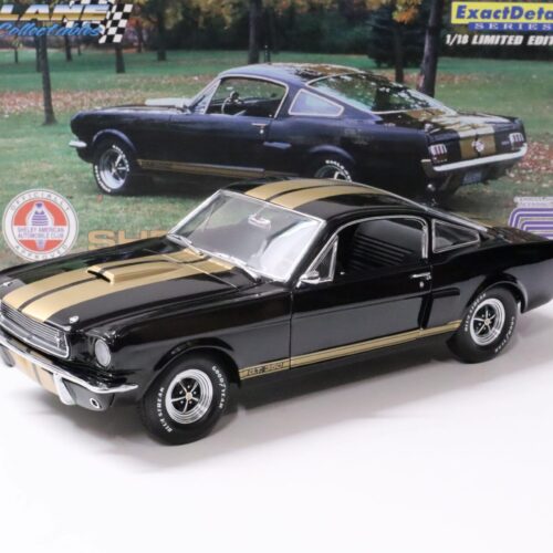 1:18 Exact Detail Shelby GT 350H Coupe 1966 black/ gold stripes