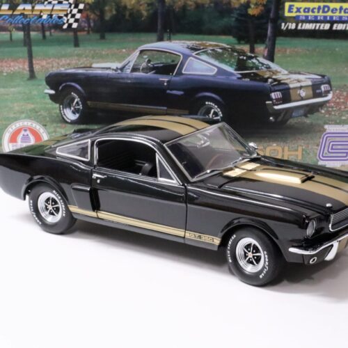 1:18 Exact Detail Shelby GT 350H Coupe 1966 black/ gold stripes