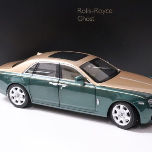 1:18 Kyosho Rolls Royce Ghost Brooklands green metallic/ gold